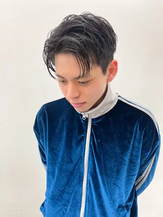 メンズ 森本裕/オーナー/ スパイラルパーマのヘアスタイル