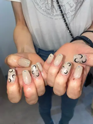 ネイル 束感まつ毛/ネイル/ LED♥KIRARAのマツエク・マツパデザイン