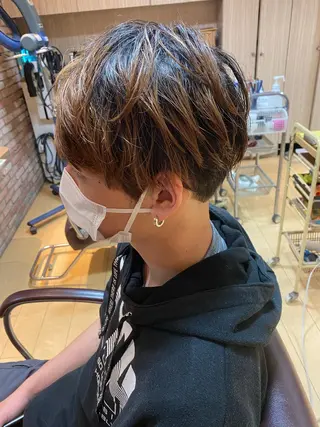 メンズ KAZU所属・安藤 慎悟のヘアスタイル