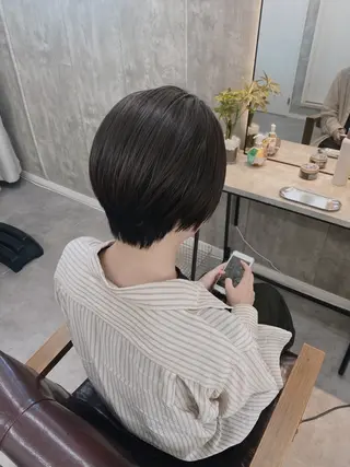 ショート 1席のみの 美容室IKKIのヘアスタイル