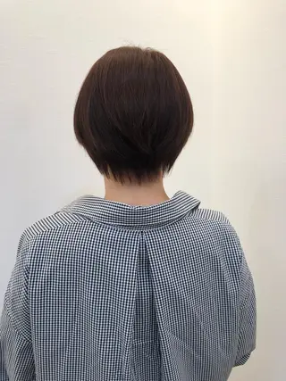 ショート Ruang所属・ツノガイ エリのヘアスタイル