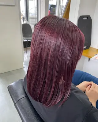 セミロング カラー peqss/ keita🏄‍♂️のヘアスタイル