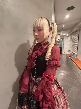 ロング ヘアアレンジ 顔まわり/暖色 可愛い特化🎀ゆうなのヘアスタイル