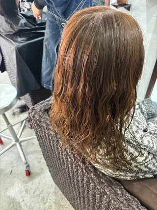 カラー sato harunaのヘアスタイル
