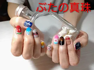 ネイル 林 珠里のネイルデザイン