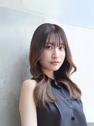 ミディアム 池田 賢太のヘアスタイル