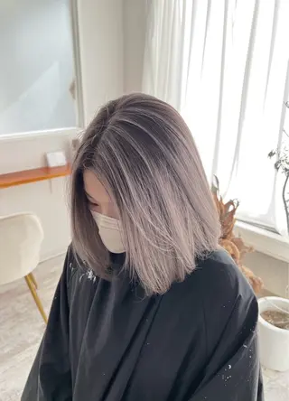 ミディアム カラー ROBIN所属・指名数No.1 /NAOYAのヘアスタイル