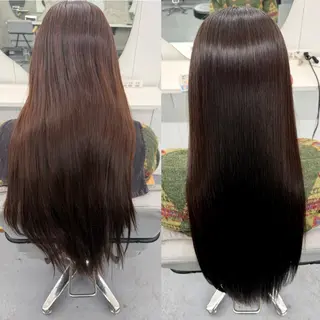 ロング 亀田 泰生のヘアスタイル