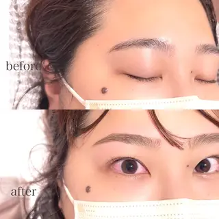 アイブロウ CLUTCH阿倍野 🥨マエ トモヨ☕️のマツエク・マツパデザイン
