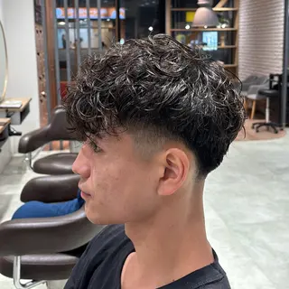 パーマ メンズ メンズカット/パーマ / ryo🐉のヘアスタイル