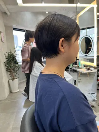 ショート 池袋/似合わせ/縮毛 髪質改善【ugen】のヘアスタイル