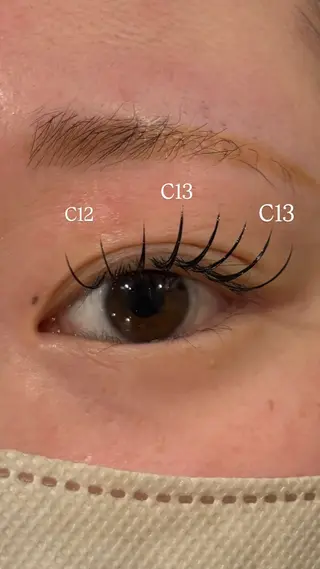 マツエク・マツパ シールエクステ/まつ げパーマ/はるかのヘアスタイル