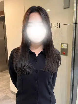 ロング レイヤーカット🦢 sayaのヘアスタイル