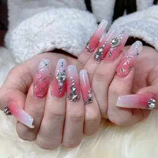 ロング 💜MIYA nail川崎店のネイルデザイン