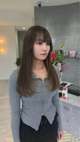 ロング hair&beauty RENO直江店所属・大友 千春のヘアスタイル