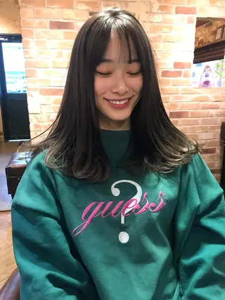 ロング カラー DopeLIT モデル募集中のヘアスタイル