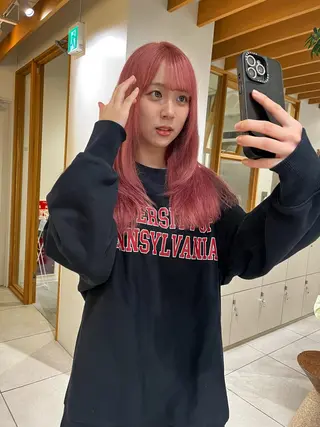 セミロング カラー miwa Yuma /メンズパーマのヘアスタイル