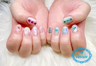 ネイル CROWN プライベートサロンのネイルデザイン