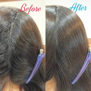 ミディアム パーマ Annon プライベートサロンのヘアスタイル