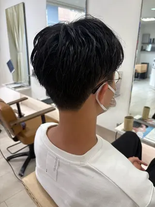 メンズ 栗田 優月のヘアスタイル