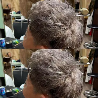 ショート カラー メンズ peakshair所属・堀江/メンズパーマ 𝒀𝑼𝑻𝑶のヘアスタイル