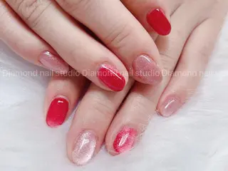 ショート Diamond 🚢のネイルデザイン