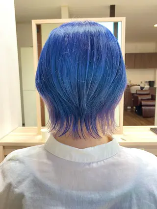 ショート カラー 松本 菜那のヘアスタイル
