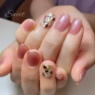 ネイル sweet 仲野陽子のネイルデザイン
