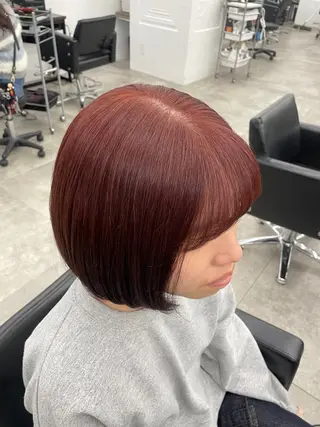 カラー 暖色/透明感カラー /nanami★のヘアスタイル