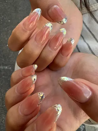 ロング カラー ヘアアレンジ キッズ ネイル マツエク・マツパ アイブロウ 福田 加奈のネイルデザイン