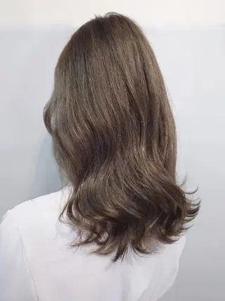 ミディアム ブリーチ／ 髪質改善／ＲＹＯのヘアスタイル