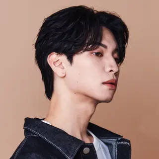 ミディアム カラー パーマ メンズ 【池袋店 店長】伊藤 昂樹/曲がる縮毛矯正のヘアスタイル