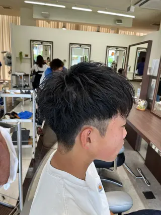 ショート メンズ AROH men's cut&men's perm 船橋店所属・🧊メンズ特化🧊 高木航希のヘアスタイル