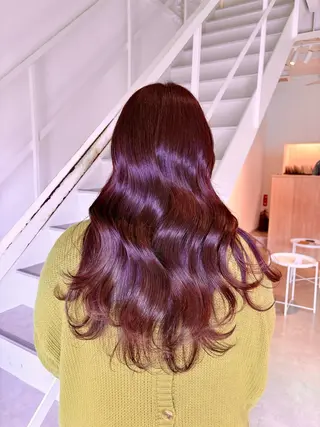 ロング カラー 【SASE】大人上品 💍/ユウガ⭐️のヘアスタイル