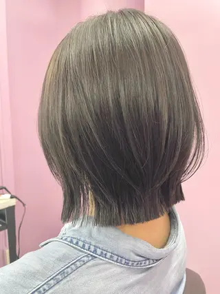 ミディアム カラー 高尾亮輔/ ボブ特化美容師のヘアスタイル