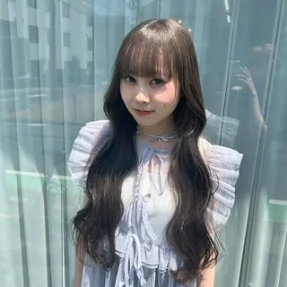 ロング LOE所属・LOE Yuuka/42🩵のヘアスタイル