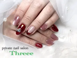 ネイル Nail salon - Threee　-のネイルデザイン
