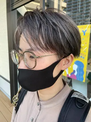 ショート カラー メンズヘア特化 崎田 成人のヘアスタイル