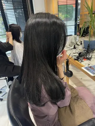 ロング カラー ラベンダー/レイヤー スタイル🤎mamiのヘアスタイル