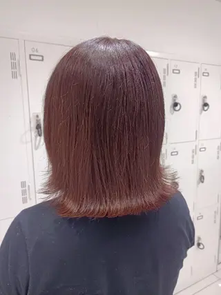 ミディアム 【縮毛矯正/レディー スカット】美涼🎀のヘアスタイル