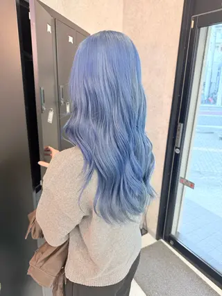 ロング カラー 🌺ハイトーン🌺 矢葺 なぎさ🌺🌺のヘアスタイル