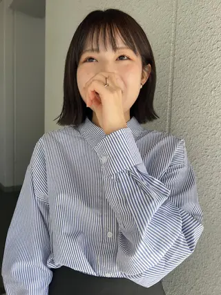 ショート カラー カラーパティシエ facce🌼ikoのヘアスタイル