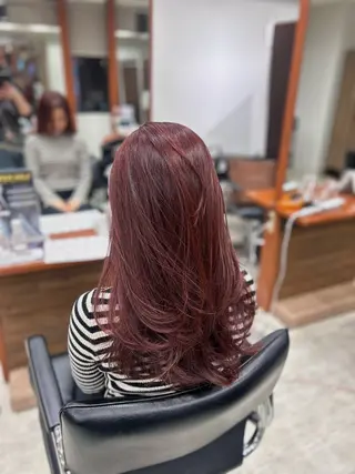 カラー CIEL 難波店所属・🎀透明感/レイヤ ー/Kotona🎀のヘアスタイル