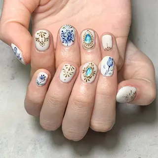 ネイル atelier　FIORITURA所属・FIORITURA aiのネイルデザイン