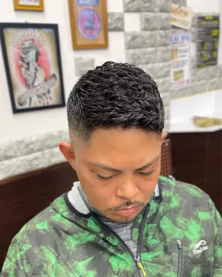 ショート パーマ メンズ Cam's豊見城店所属・無料‼︎メンズ限定 URASAKIのヘアスタイル