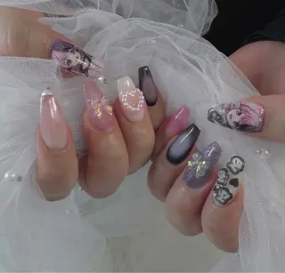 ネイル Panda.z つきのネイルデザイン