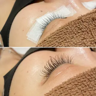 マツエク・マツパ 京都レイヤーカット/ 縮毛矯正/羽柴りくのヘアスタイル