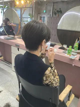 ショート カラー 小木曽智美 /ボブ/ショートのヘアスタイル