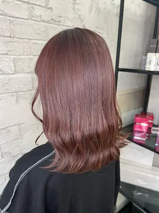 ミディアム カラー エクステ＆艶カラー 🎀YURINA🎀のヘアスタイル