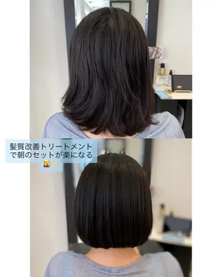 ショート YASU🍎CUT 赤系カラー/ヘアケアのヘアスタイル